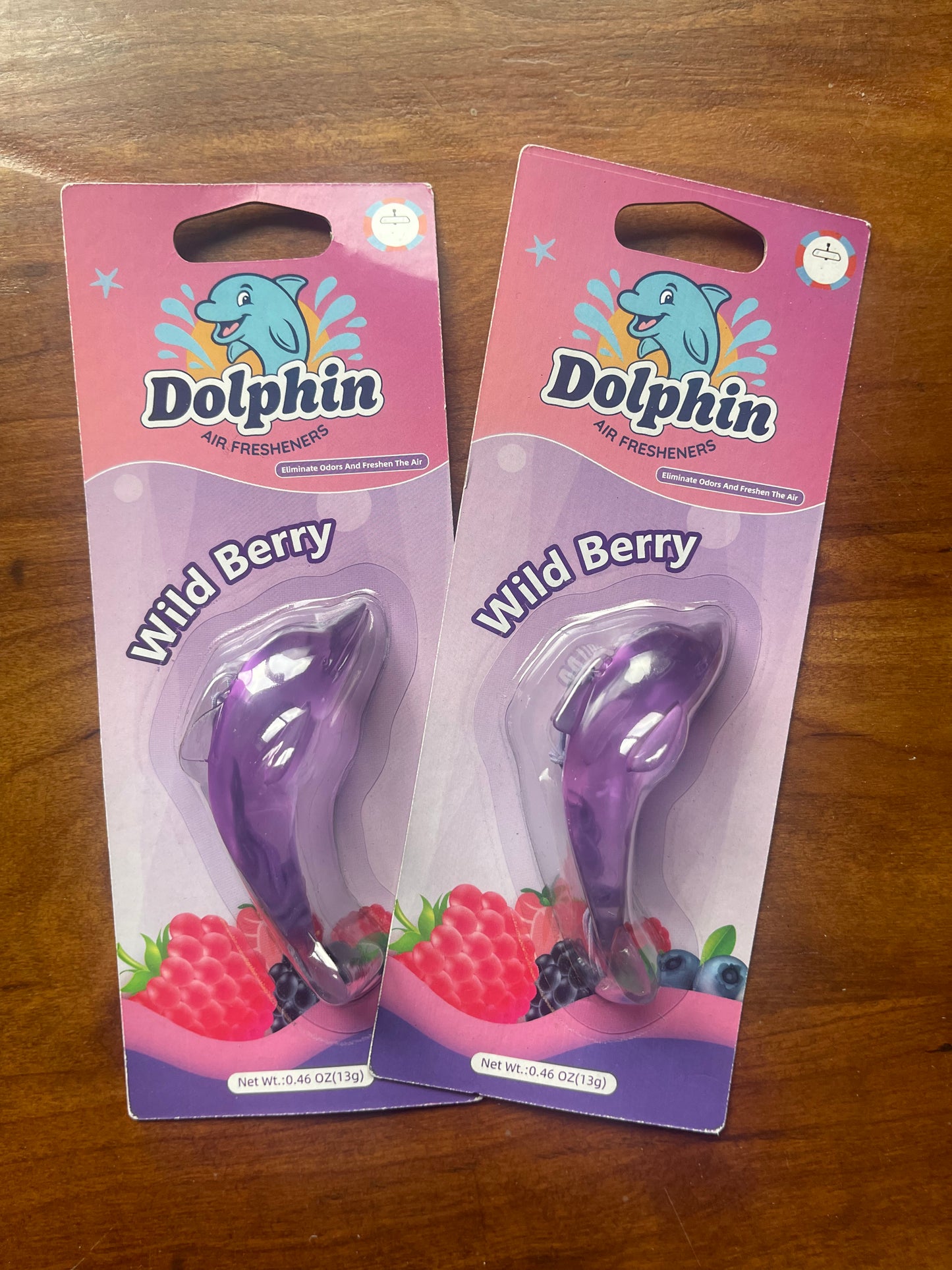 Purple Dolphin Air Freshener